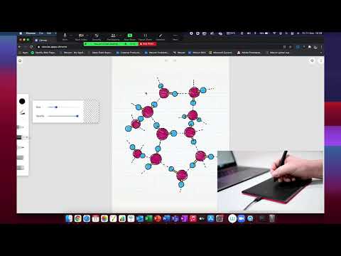 Grafinė planšetė Wacom One S CTL-472 su pieštuku video