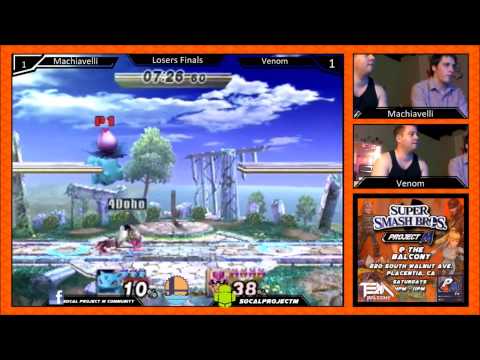 PM @ The Balcony 21 Loser's Finals Machiavelli (Ivysaur) vs Venom (Captain Falcon)