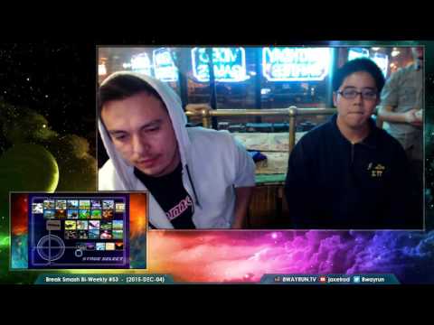 Break Smash #53   SSBM WF   BERT RUM Swedish Delight VS C!Z