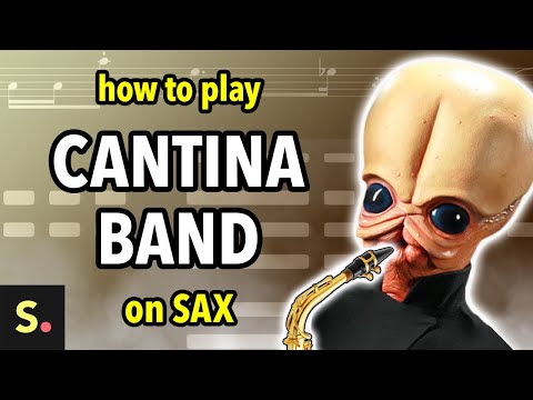 How to play Cantina Band | Saxplained