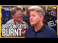 Chef Burns His Hand During Team Cooking Challenge MasterChef Junior