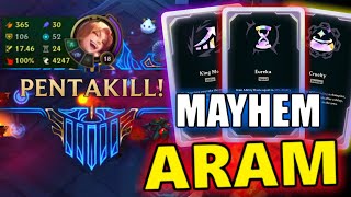 ARAM MAYHEM 30 Minutes PENTAKILL LoL Montage (1v5, Jinx, Karthus, Briar, Bard, Jayce) #532
