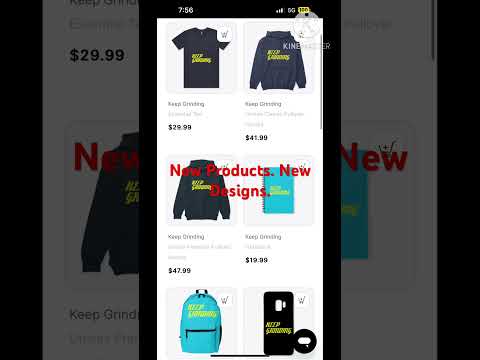 New Products, New Designs! #business #store #ad #promotion #merch