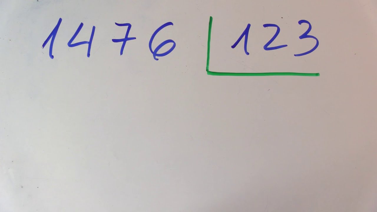 Cómo dividir con 3 cifras en el divisor