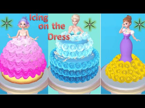 Icing on the dress /All levels game ply   _ iOS /android game ply 👧#gameplaywithkhadija