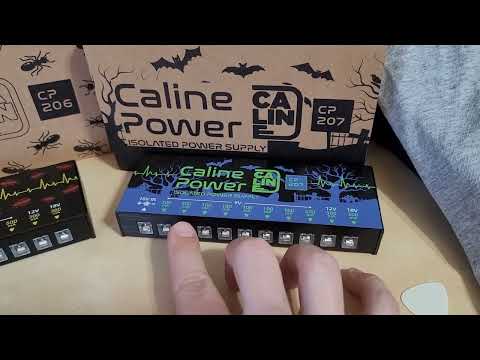 Caline Isolated Pedal Power Supply: CP-205 - CP-206 - CP-207