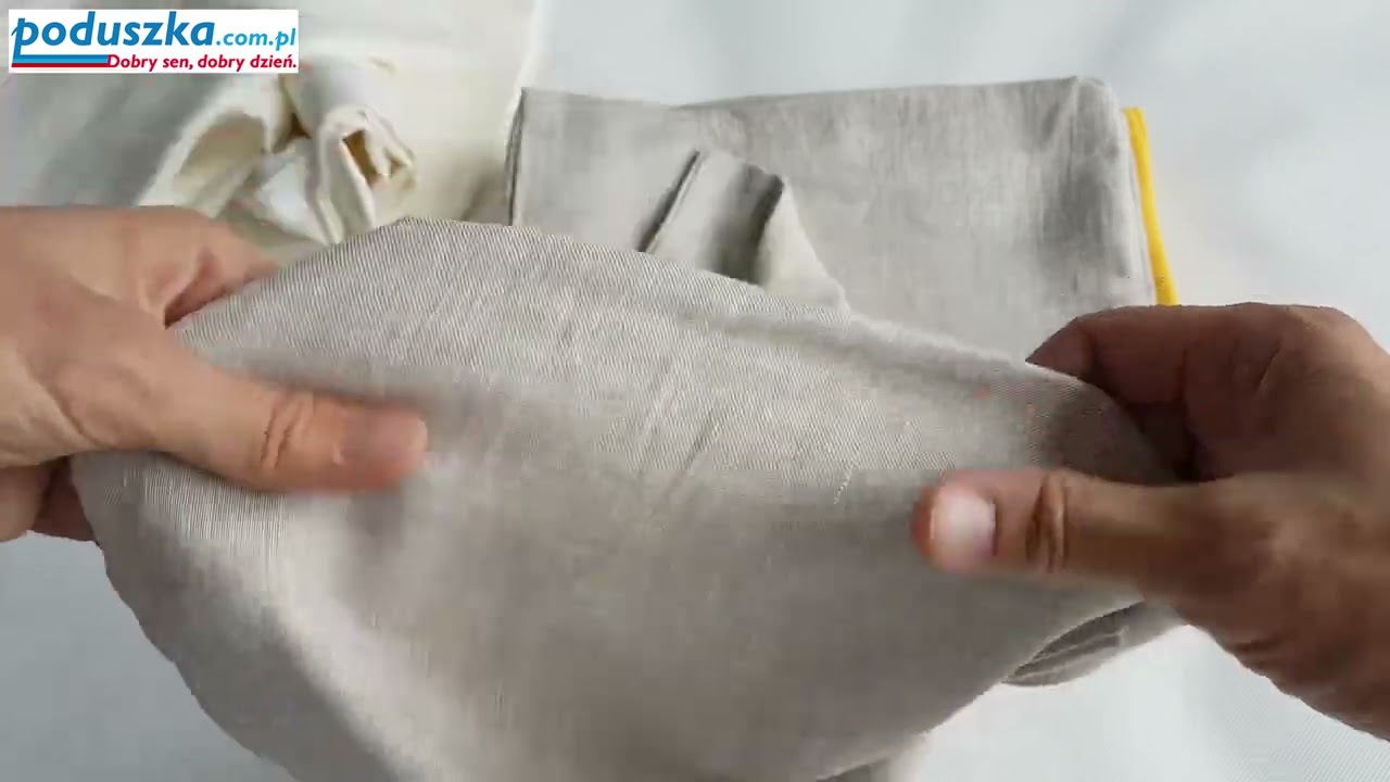 Poszewka lniana naturalna. Poszewka lniana na poduszkę 40x60, 50x60, 50x70, 70x80