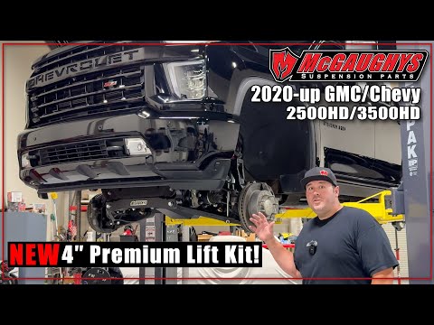 NEW 4” Premium Lift Kit for 2020+ GM 2500HD/3500HD