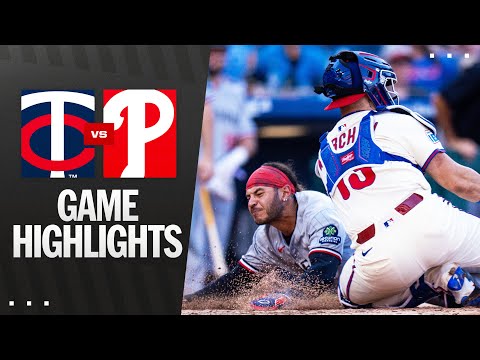Twins vs. Phillies Game Highlights (9/28/25) | MLB Highlights