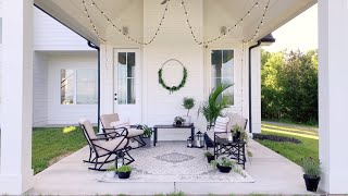 Patio Decorating Reveal