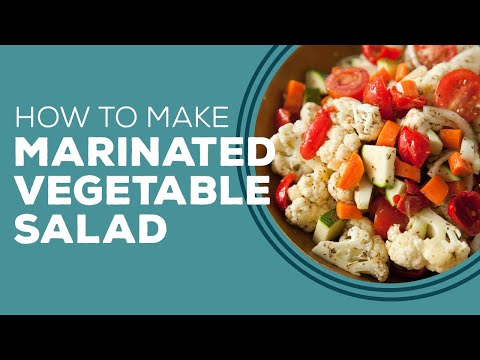 Blast From The Past: Marinated Vegetable Salad Recipe