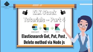 ELK Stack Tutorial 4 - Elasticsearch Get, Post, Put, Delete and Aggregation Method via Node Js
