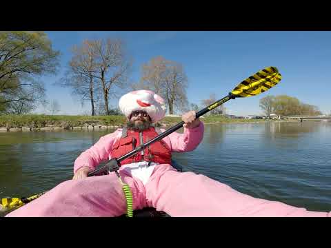 Osterpaddeln auf der Amper (Osterhasen Edition)