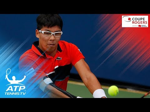 Hyeon Chung upsets David Goffin | Coupe Rogers Montreal 2017