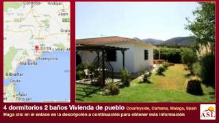 preview picture of video '4 dormitorios 2 baños Vivienda de pueblo se Vende en Countryside, Cartama, Malaga, Spain'