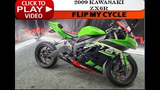 Video Thumbnail for 2009 Kawasaki Ninja ZX-6R