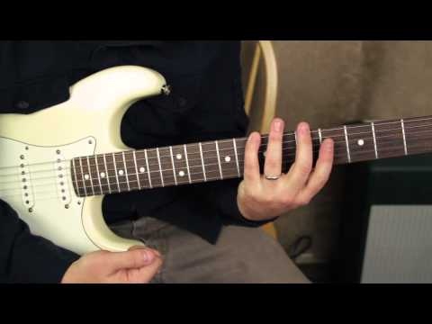 Blues Guitar Lessons - Stevie Ray Vaughan - Cold Shot - how to play on guitar - tutorial