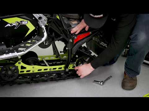 Summerize Your Sled: Inspect and Loosen Track