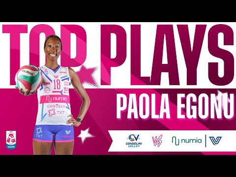 Paola Egonu | Top Plays vs. Omag-Mt San Giovanni in Marignano
