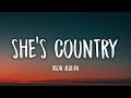 Jason Aldean She S Country Sped Up Lyrics