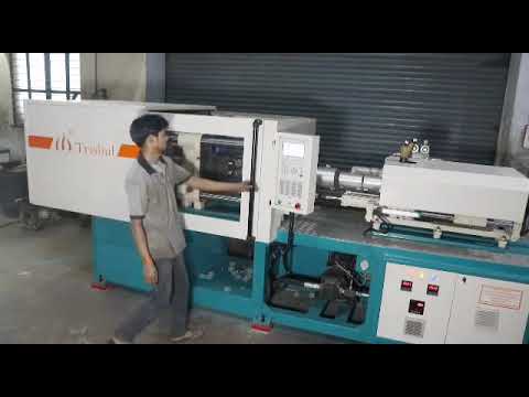 Trishul st100 fully automatic plastic injection moulding mac...