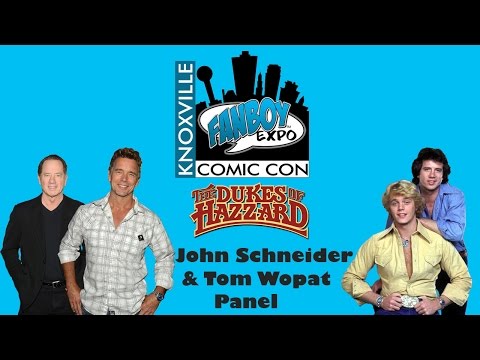 The Dukes of Hazzard (Tom Wopat & John Schneider) Panel 2016 Fanboy Expo