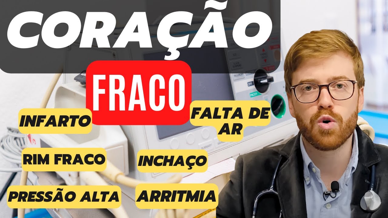 Sinais de CORAÇÃO FRACO (insuficiência cardíaca)