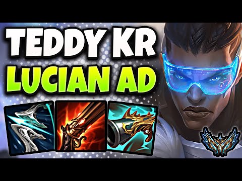 Lucian vs Jinx ADC [ Teddy ] Lol Korea Challenger ✅