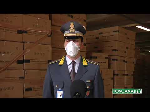 2020-04-20 FIRENZE - MASCHERINE SDOGANATE ALL'AEROPORTO VESPUCCI