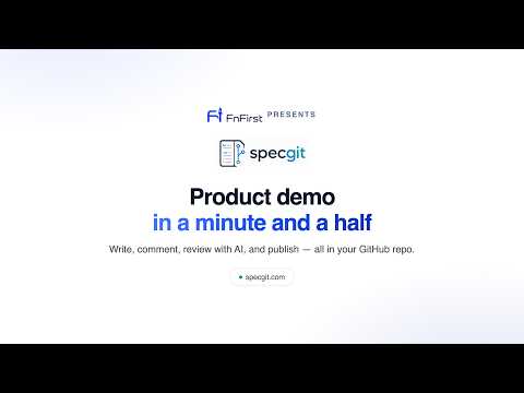 specgit video preview