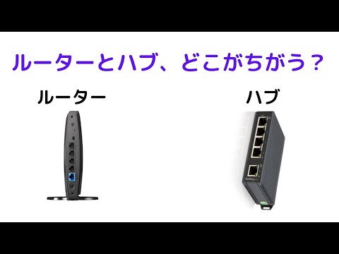 【ルーターとハブの違いを独自の切り口で話してみたい！】ワイヤレスパーティ