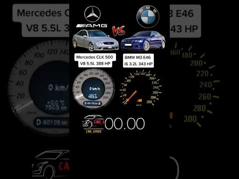 Thumbnail for Mercedes CLK 500 vs Bmw M3 E46 by BMW M3, BMW