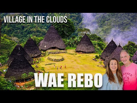 No Roads In! Our Trek to Remote WAE REBO Village | Flores Indonesia 🇮🇩