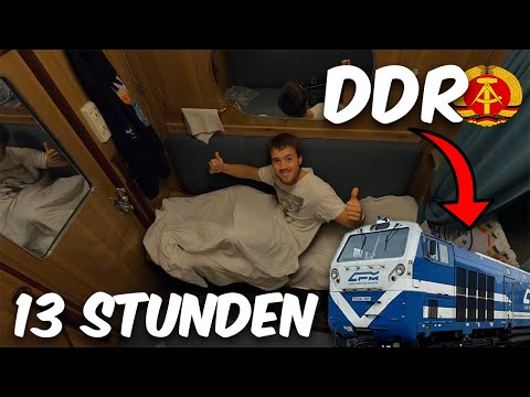 13 Stunden im letzten DDR Nachtzug Europas...