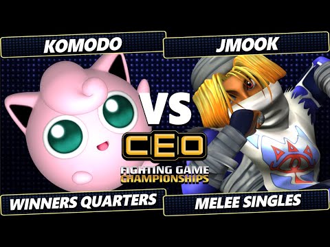 CEO 2024 - Jmook (Sheik) Vs. Komodo (Jigglypuff) Smash Melee - SSBM