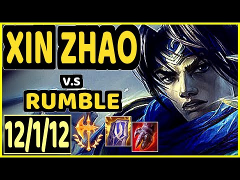 KIREI (XIN ZHAO) vs RUMBLE - 12/1/12 KDA JUNGLE CHALLENGER GAMEPLAY - EUW