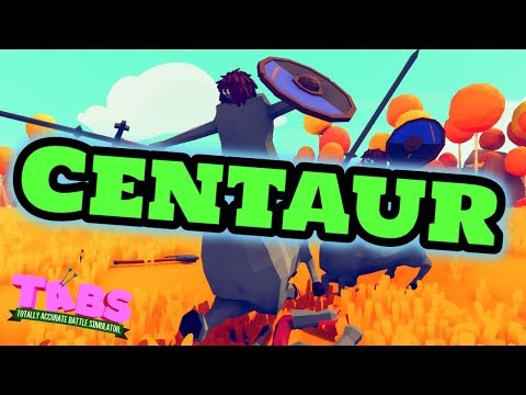 2 Centaur vs Every Unit + Bonus - TABS Original Mods Renaissance Update