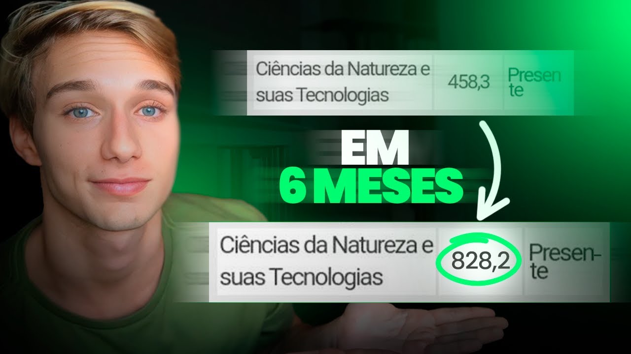 Como Estudar Ciências da Natureza no ENEM em 6 Meses (+42 ACERTOS)