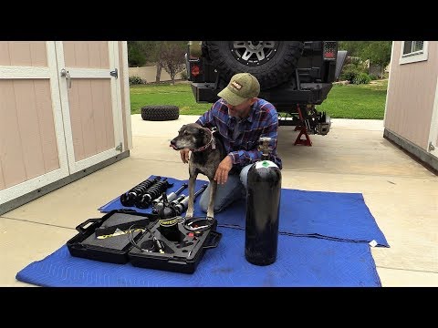 Nitrogen Charge Your Own Shocks with this Power Tank Fill Kit!
