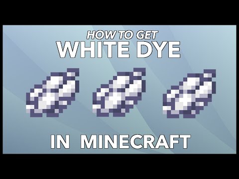 Minecraft White Dye: How To Get White Dye In Minecraft