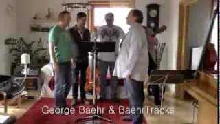 "My Rock" gospel quartet rehearsed by George Baehr & BaehrTracks