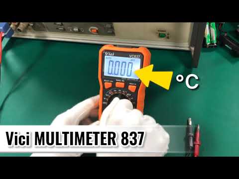 VICIMETER Portable Handheld Digital Multimeter VC837