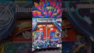 OPENING THE ONE PIECE ILLUSTRATION BOX VOL. 6 👀🔥 #shorts #onepiece #onepiecetcg