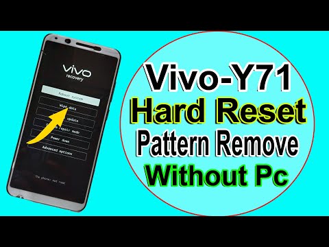 How To Vivo Y71 Hard Reset Pattern Unlock | Vivo Y71 Pattern Password Unlock Without PC  2022 ||