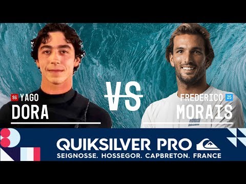 Morais vs. Dora - Round Two, Heat 12 - Quiksilver Pro France 2018