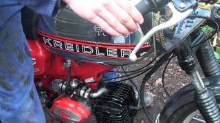 Kreidler Dell'orto probleem