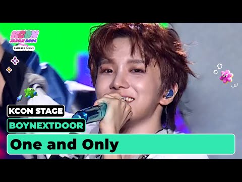 BOYNEXTDOOR (보이넥스트도어) - One and Only | KCON STAGE | KCON JAPAN 2024