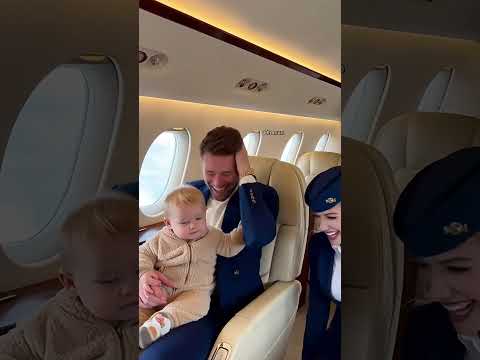 Best Wingman Ever! ✈️👶🤣 Is He For Real?