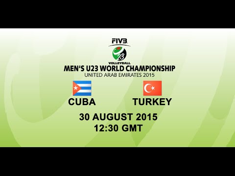 Cuba v Turkey - FIVB Volleyball Men's U23 World Championships UAE