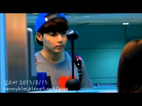 130813 SUPER JUNIOR 厲旭 Ryeowook 台灣桃園機場入關